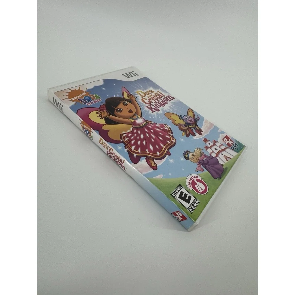 Dora the Explorer: Dora Saves the Crystal Kingdom Nintendo Wii 2K Play W/Manual